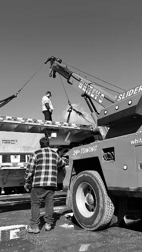 Towing equipment and recovery work